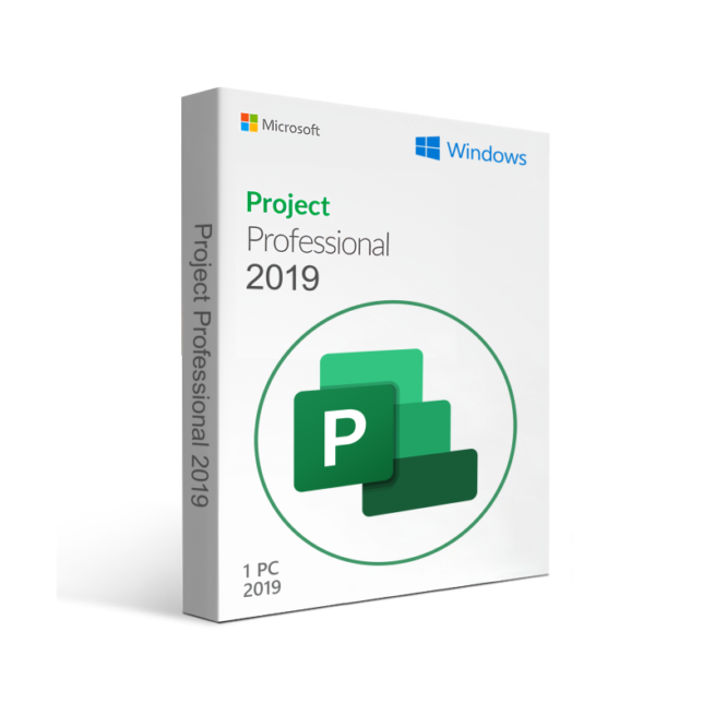 Microsoft Project Professional 2019 Windows