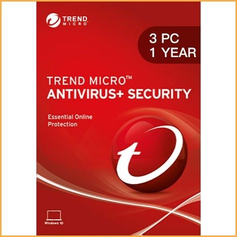 Trend Micro Antivirus Security 3-Device 1-Year Subscription Windows Global