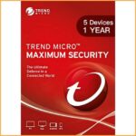 Trend Micro Maximum Security 5-Device 1-Year Subscription  Global